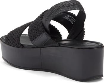 Cassie Platform Wedge Slingback Sandal
