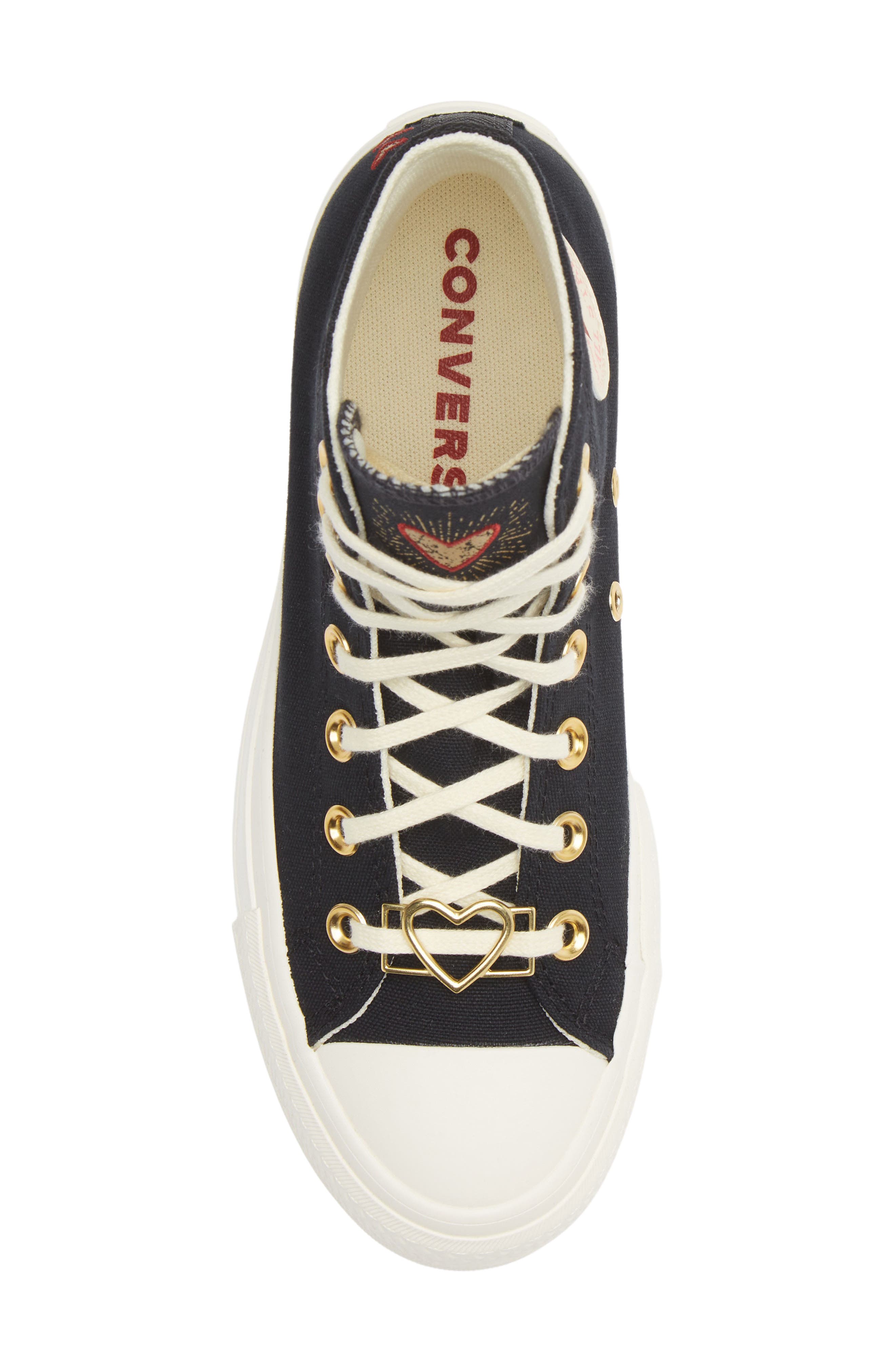 Converse Chuck Taylor<sup>®</sup> All Star<sup>®</sup> Lift High Top Sneaker, Alternate, color, 