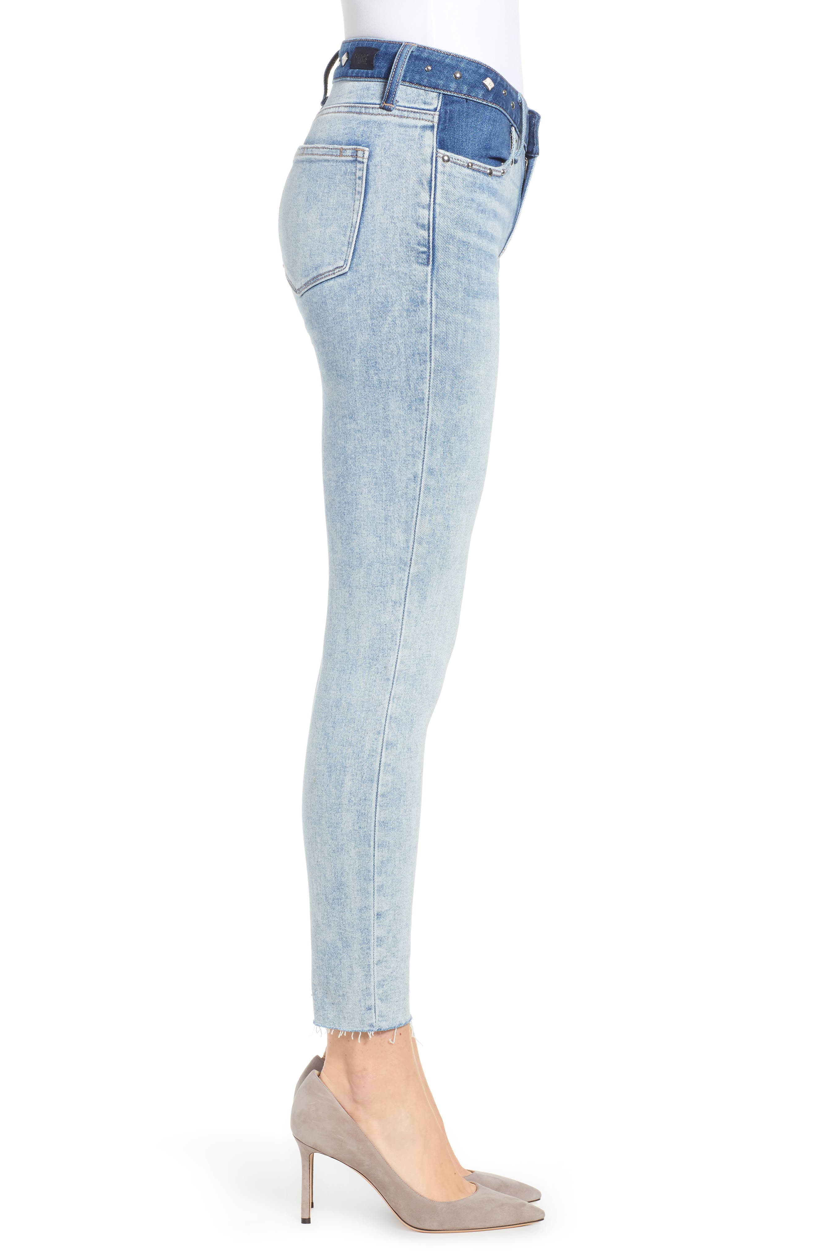 PAIGE Verdugo Raw Hem Ankle Skinny Jeans (Women) | Nordstrom