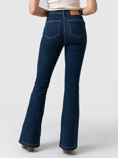 SAINT + SOFIA SAINT + SOFIA BOWIE STRETCH FLARE JEANS