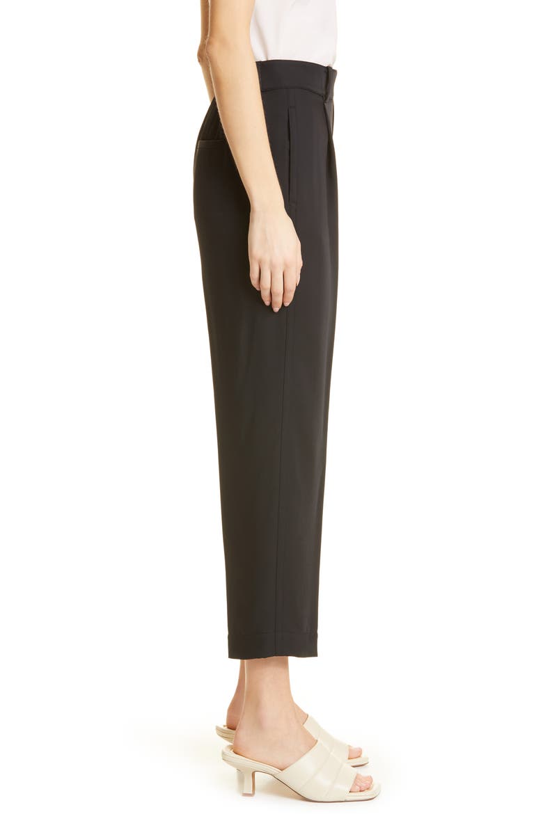 Tapered Pull-On Pants, Alternate, color, BLACK