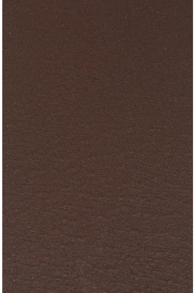 Rivet Leather Belt, Alternate, color, DARK BROWN