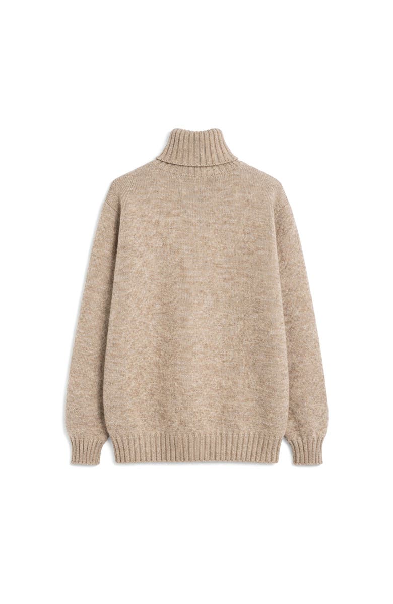 Fortela Shetland Turtleneck Sweater, Alternate, color, Cream