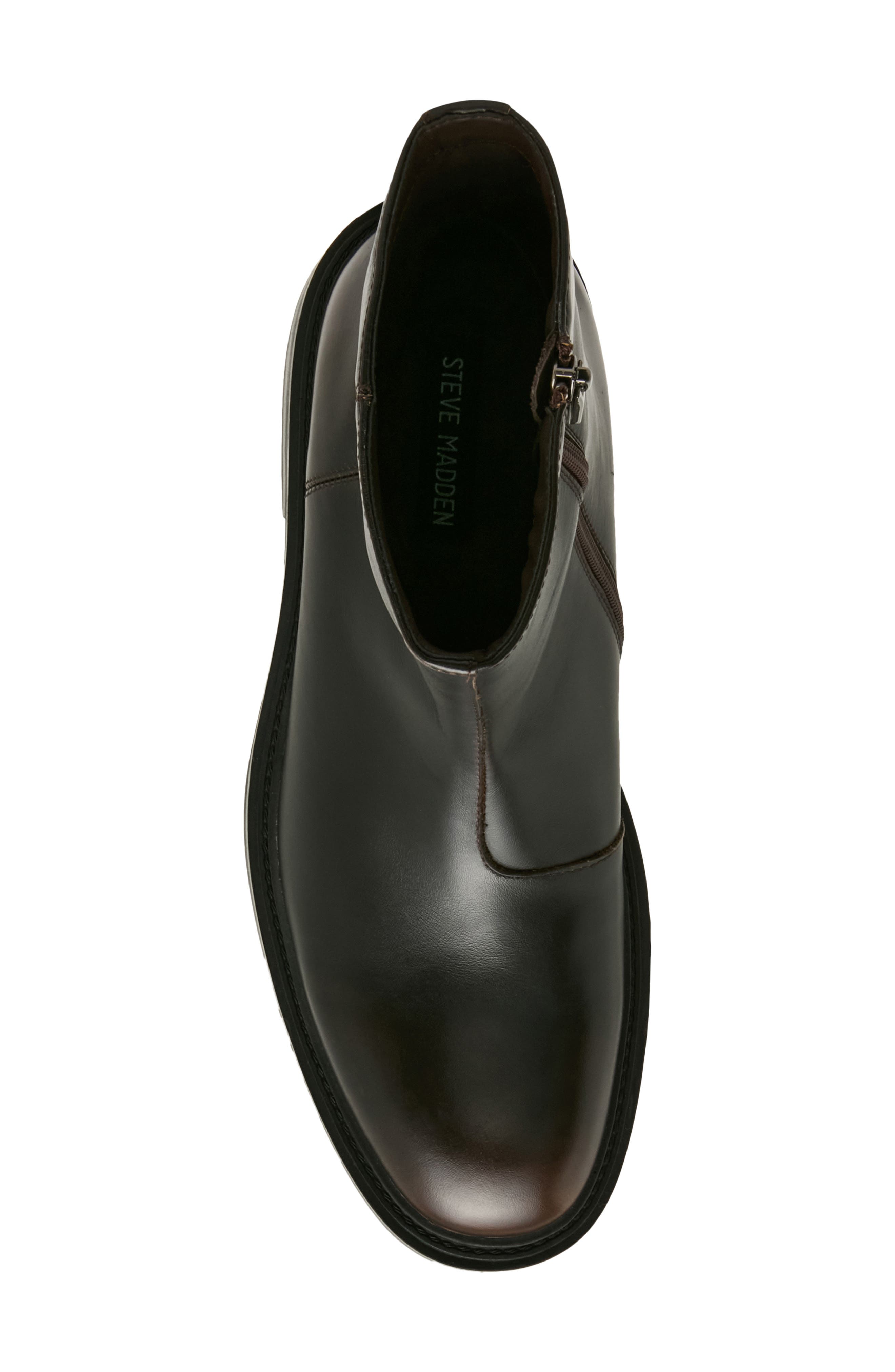 Rynder Leather Boot, Alternate, color, BROWN LEATHER