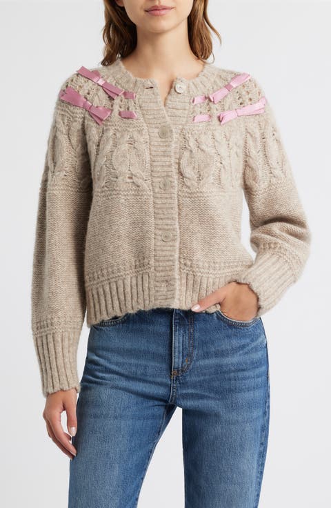 Clementian Alpaca & Wool Blend Cardigan