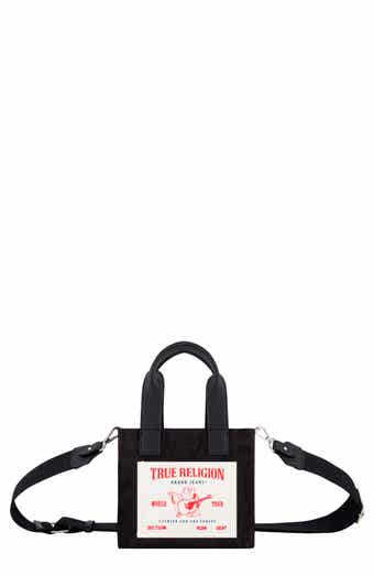 True Religion Brand Jeans Mini Denim Tote Bag