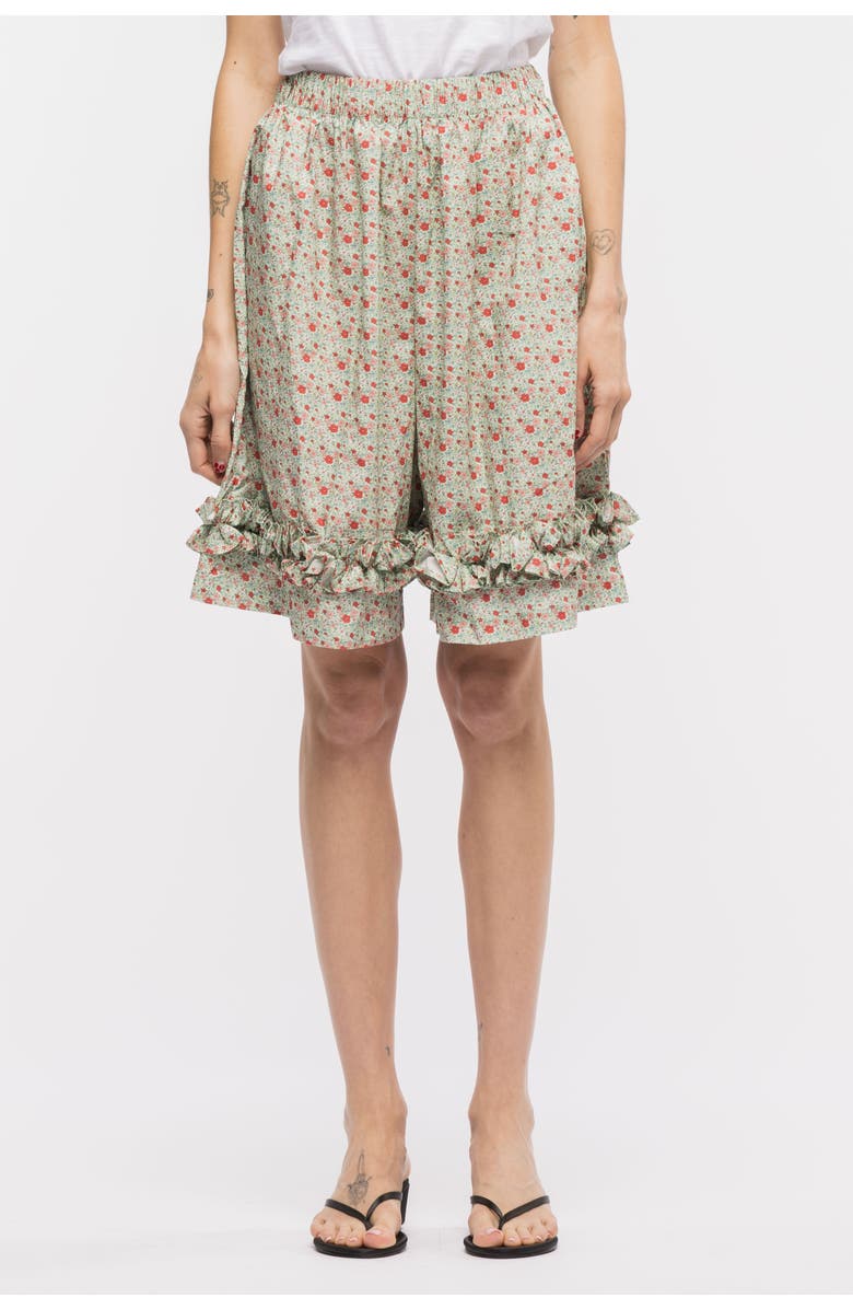 Toit Volant Greta Ruffle Shorts, Main, color,