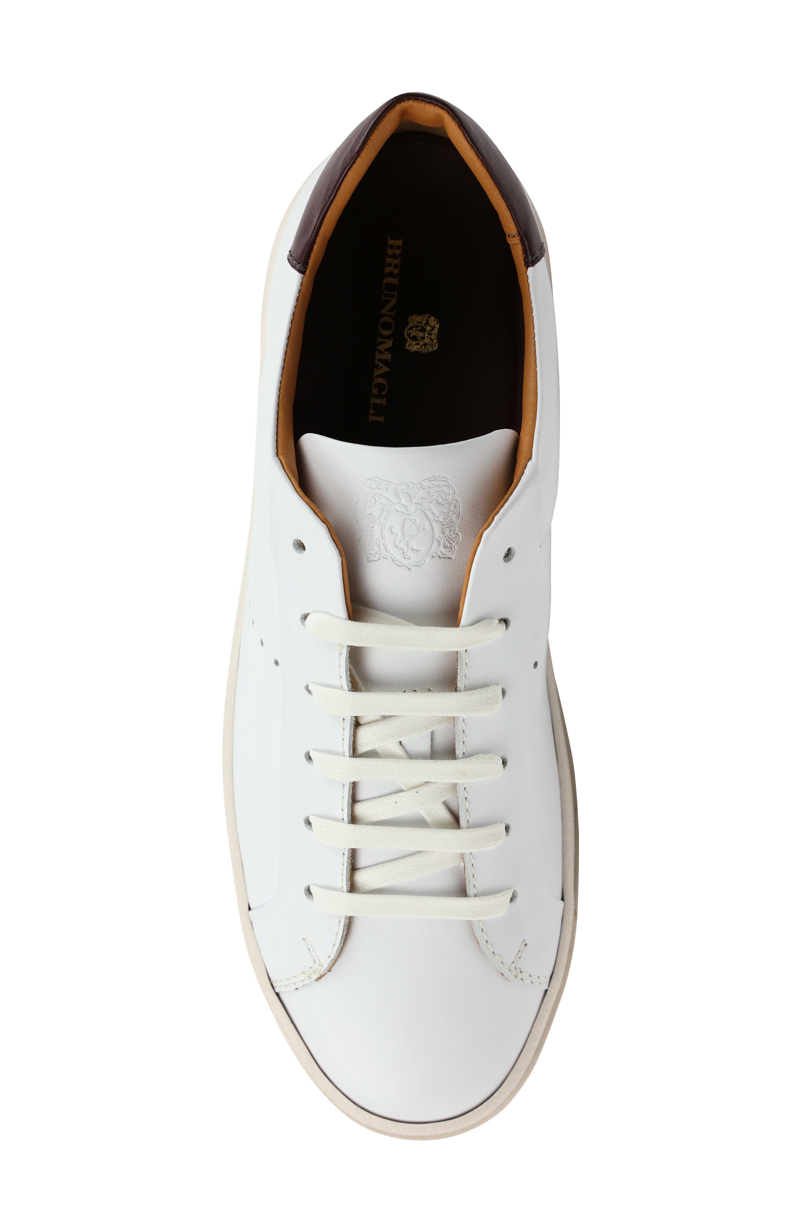 Dante Oxford Sneaker, Alternate, color, WHITE CALF