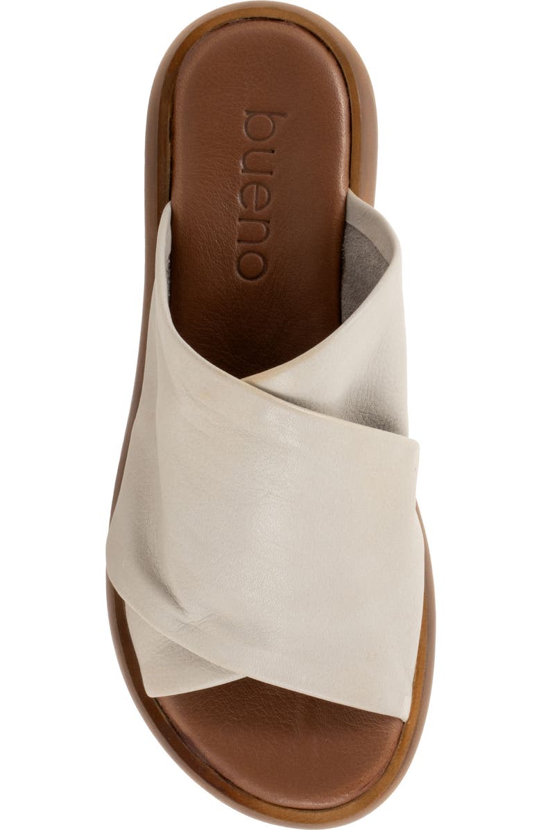 Bueno Jaxon Slide Sandal, Alternate, color, Tusk