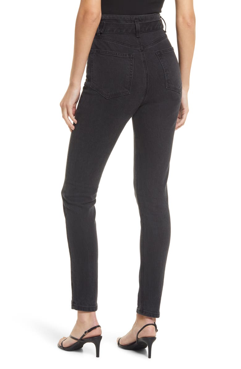 Reformation Kayo High & Skinny Jeans, Alternate, color,