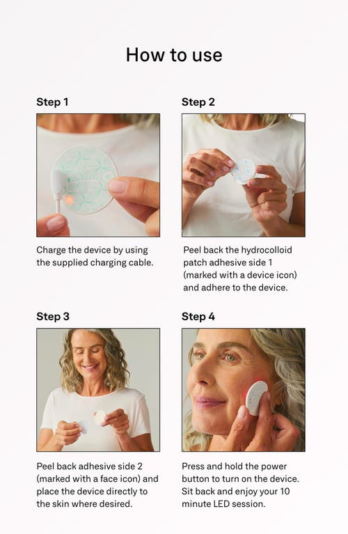 Omnilux Skin Corrector Hydrocolloid Refill Patches In Transparent