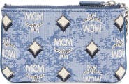 MCM Aren Monogram Wallet