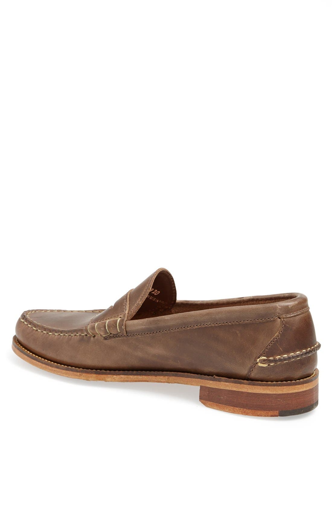 Oak Street Bootmakers Beefroll Penny Loafer, Alternate, color, 