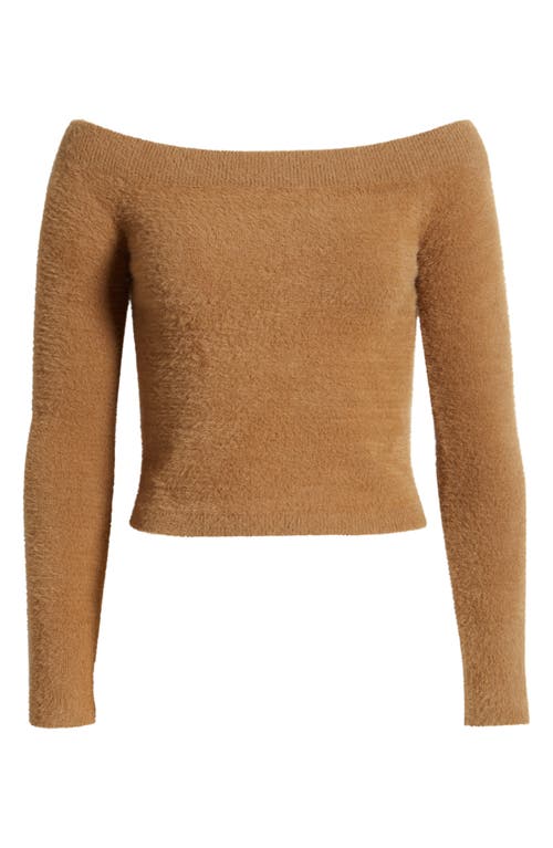 GOOD AMERICAN GOOD AMERICAN OFF THE SHOULDER SWEATER