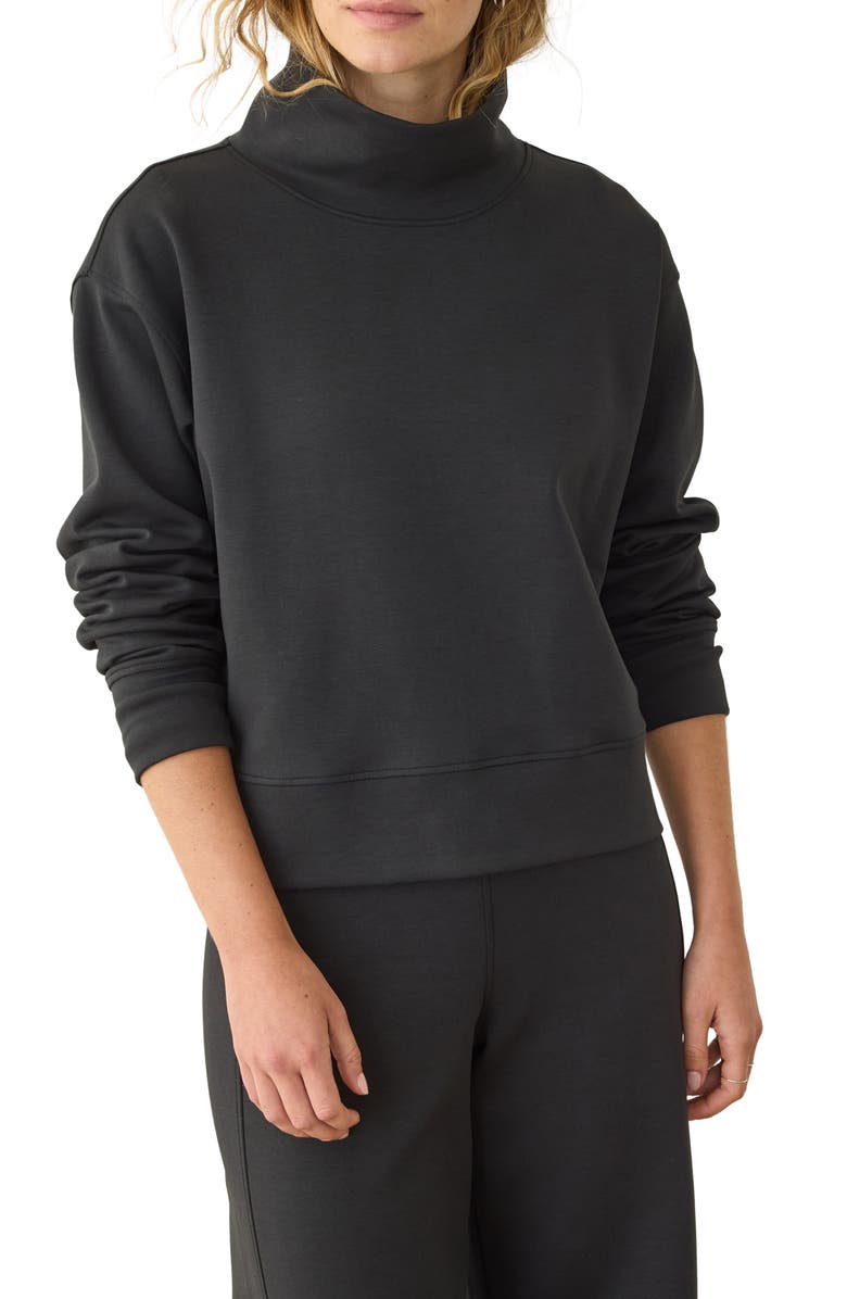 Marine Layer Nova Mock Neck Sweatshirt, Main, color,