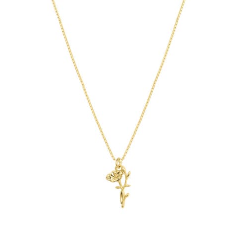 Elsie Birth Flower Necklace