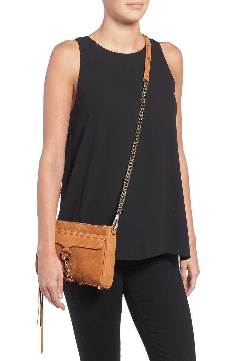 Rebecca Minkoff Mini MAC Convertible Crossbody Bag, Alternate, color,