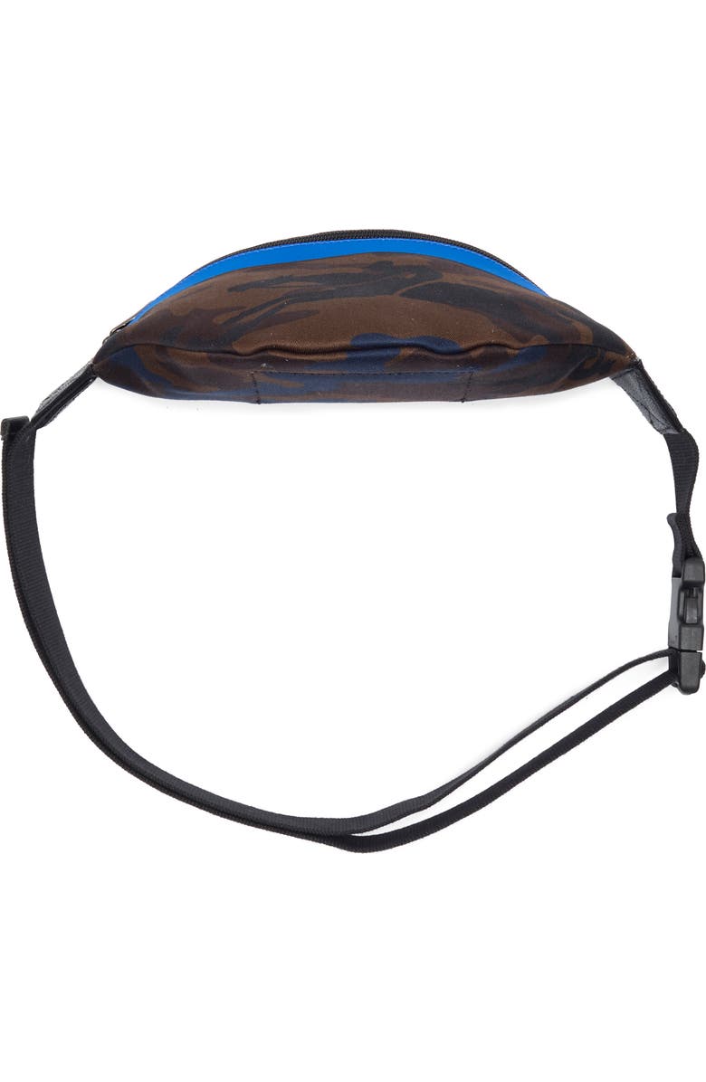 Longchamp Camo Belt Bag, Alternate, color, Navy