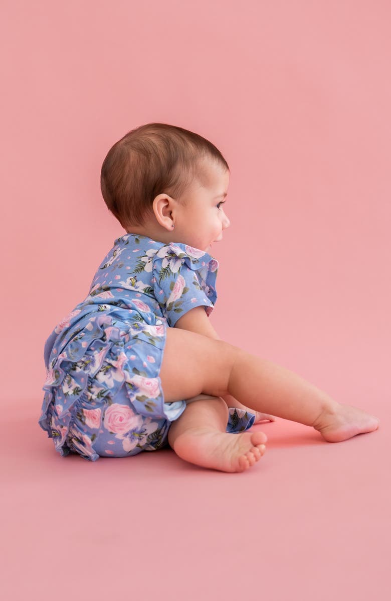 Laree + Co Lillian Ruffle Bummies, Alternate, color, Floral