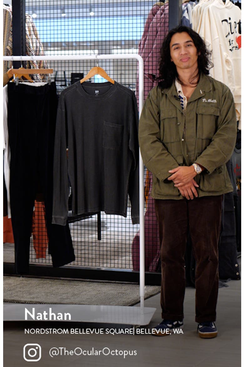Oversize Long Sleeve Pocket T-Shirt video