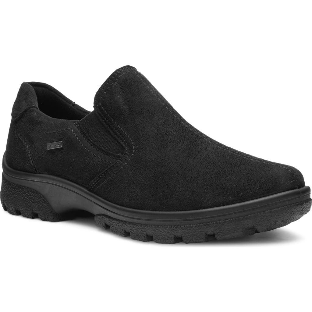 Ara Saber Waterproof Slip-on In Black