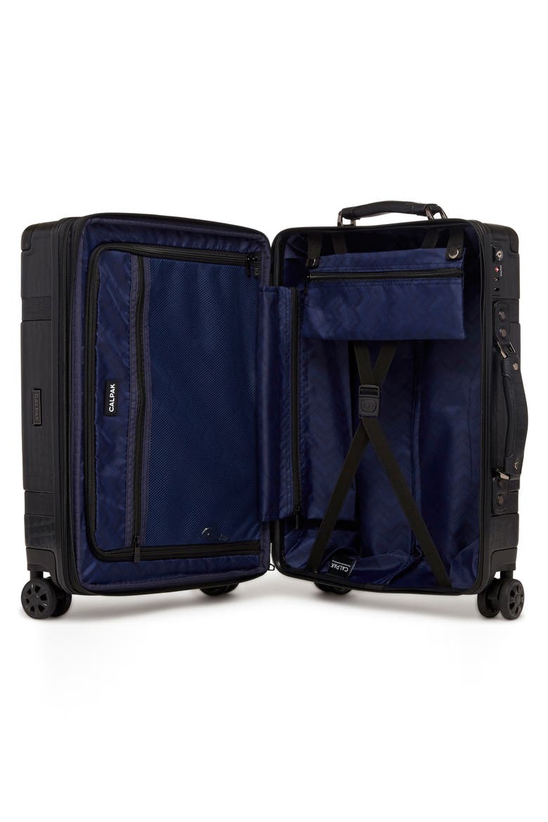 Trunk 20-Inch Rolling Suitcase, Alternate, color, NOIR