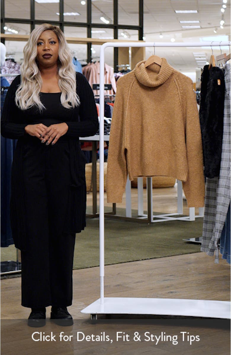 Demi Turtleneck Sweater, sales video thumbnail