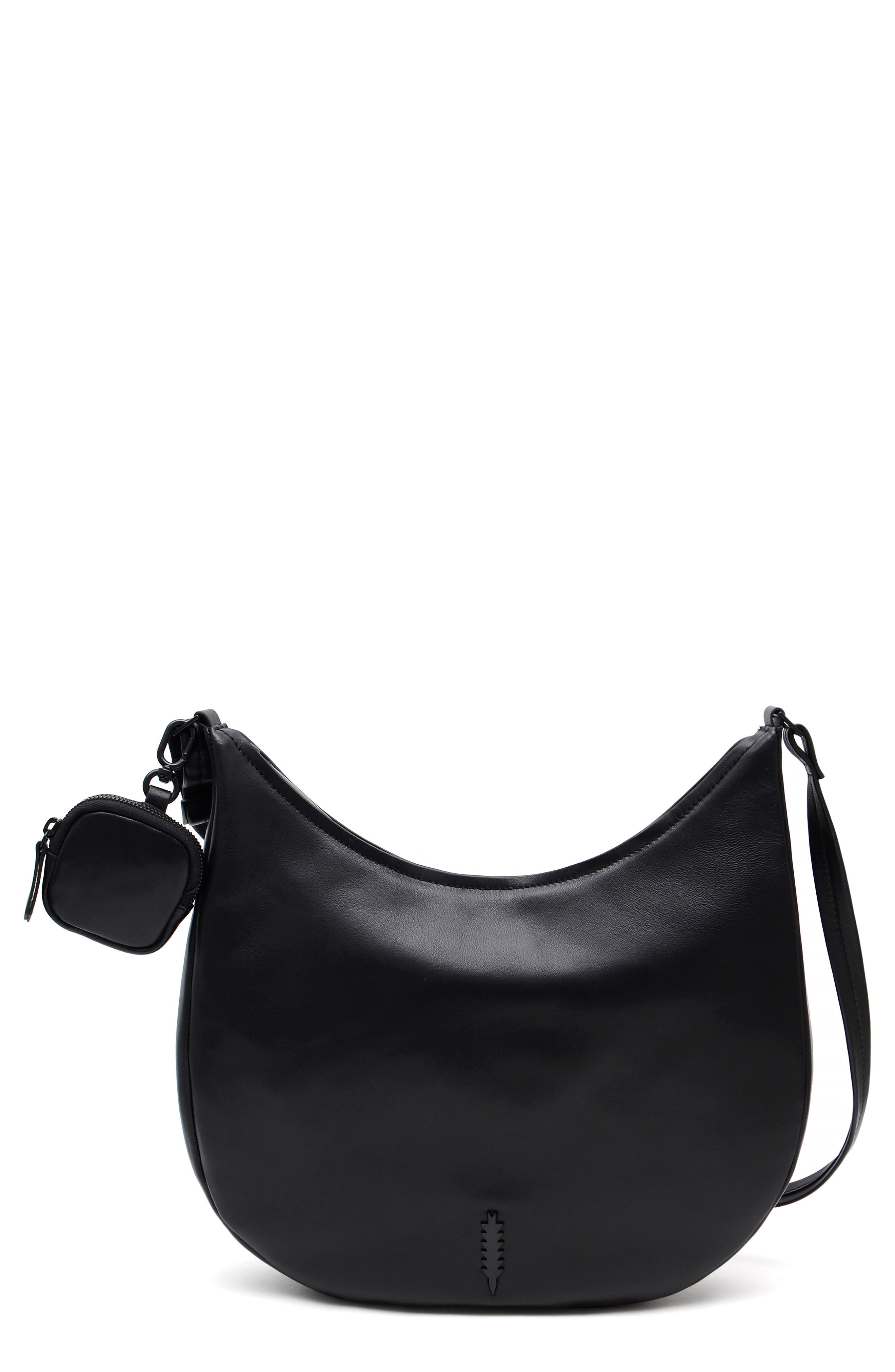 Thacker Liz Large Hobo Bag, Main, color, Black