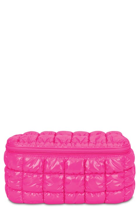 Kids' Shiny Puffer Cosmetics Case