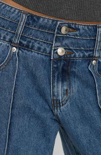 Hannalee Low Rise Wide Leg Jeans