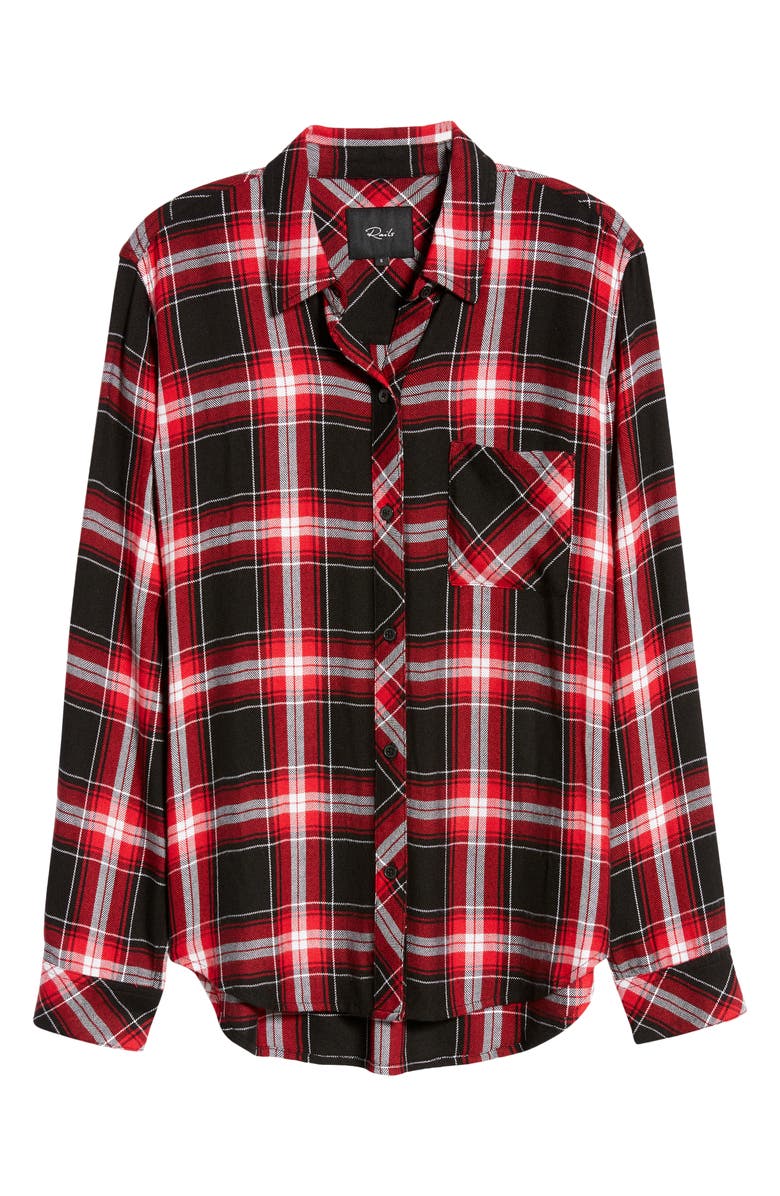 Rails Hunter Plaid Button-Up Shirt, Alternate, color,