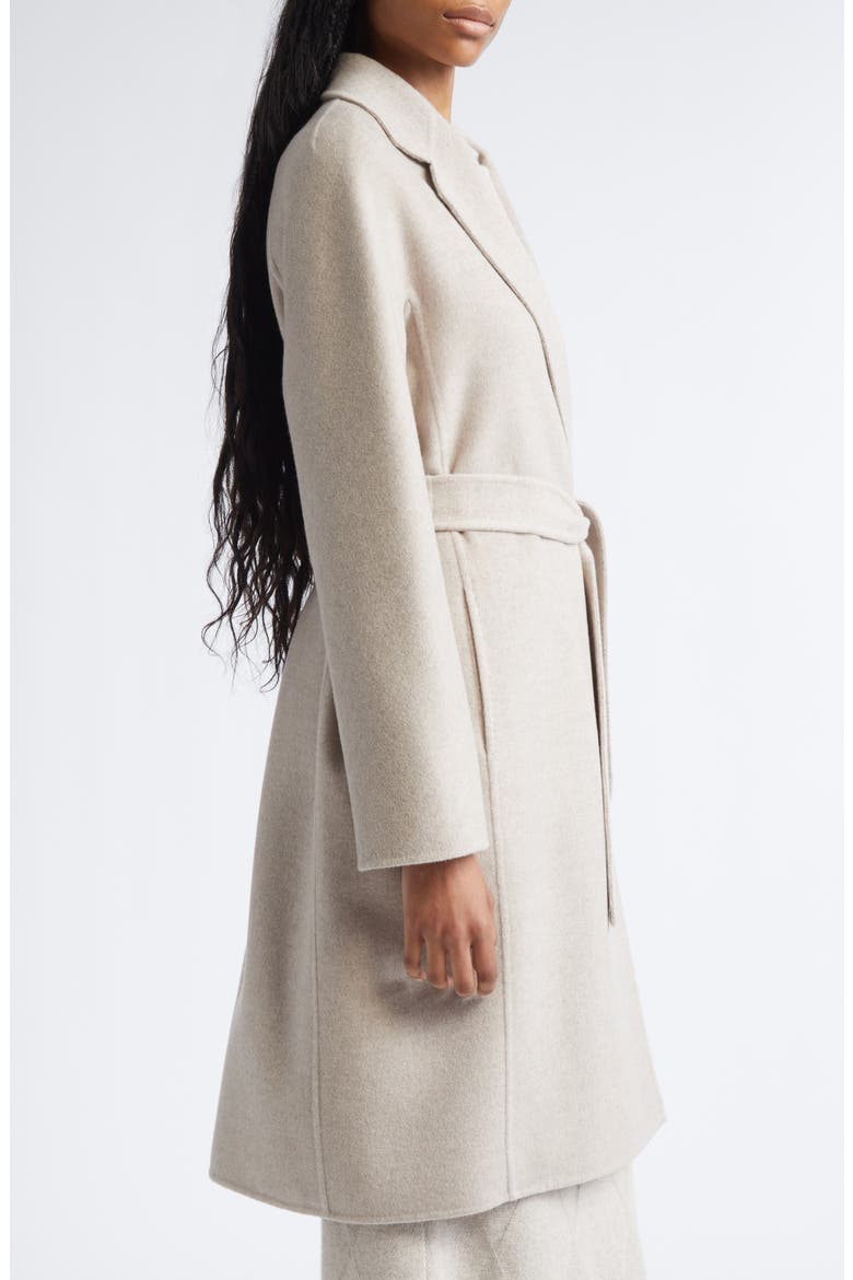 Aceri Cashmere Belted Coat, Alternate, color, SAND