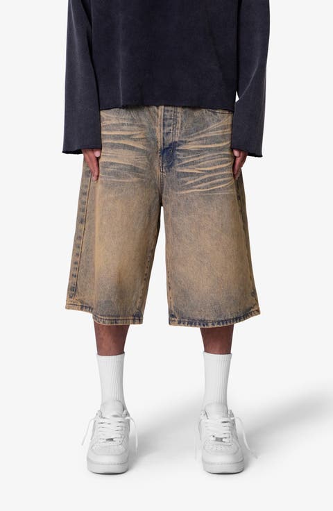 Baggy Denim Shorts