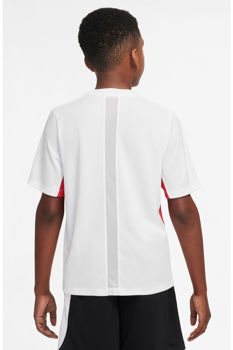 Kids' Dri-FIT Multi Graphic T-Shirt, Alternate, color, WHITE/ UNIVERSITY RED