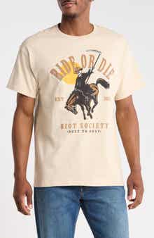 Ride or Die Reaper Graphic T-Shirt
