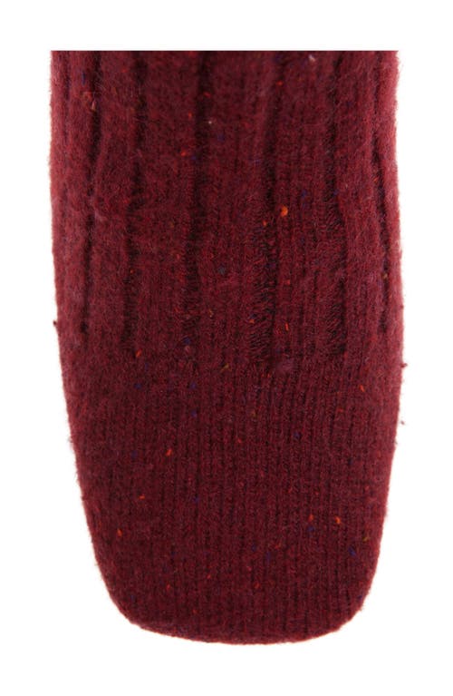 Jeffrey Campbell Snug Sock Boot In Red