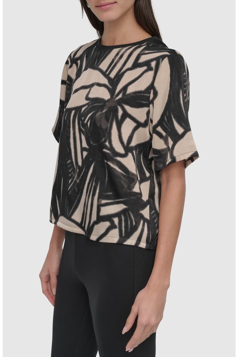 Crewneck Top, Alternate, color, FLORAL PRINT