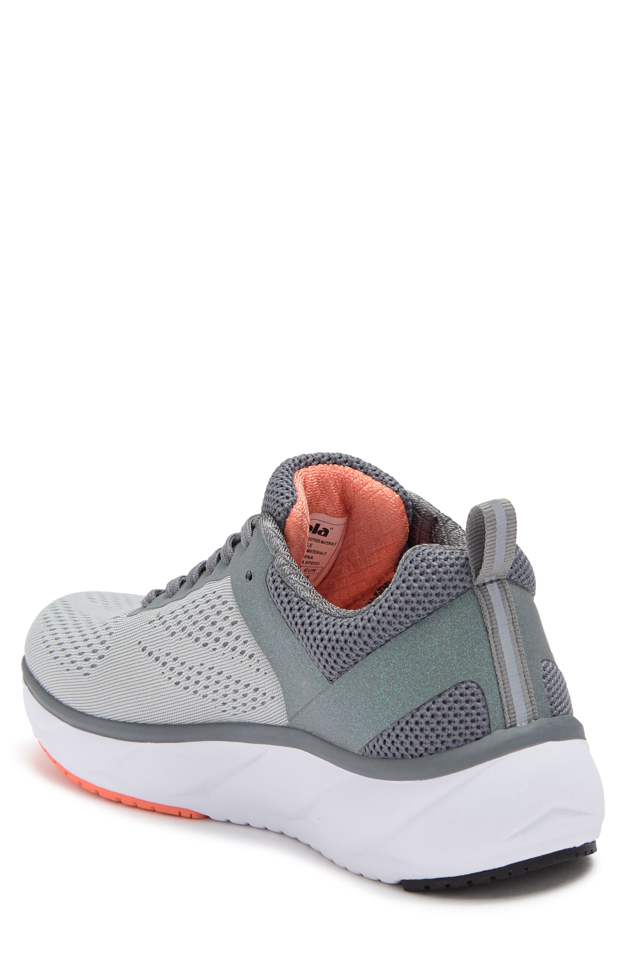 Ultra Speed Athletic Sneaker, Alternate, color, COOL GREY/ GREY/ HOT PINK