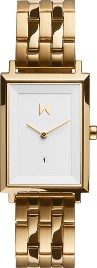 Signature Square Bracelet Watch, 24mm