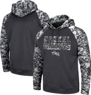 COLOSSEUM Men's Colosseum Charcoal Drexel Dragons OHT Military Appreciation Digital Camo Pullover Hoodie