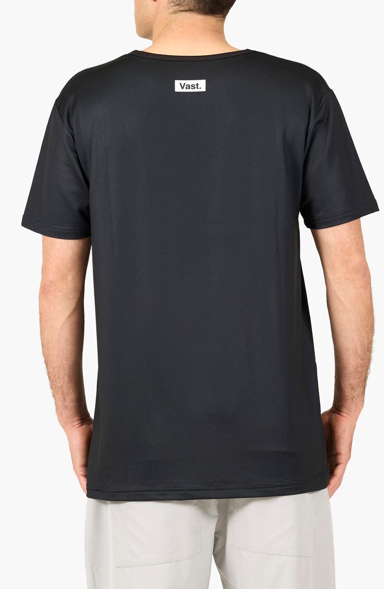 VAST Kuhio Earth Performance Graphic T-Shirt, Alternate, color, Black
