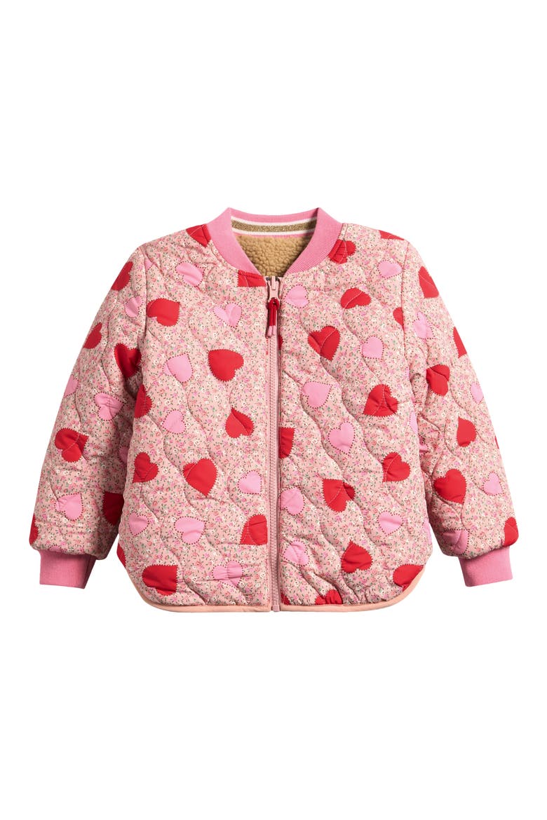 Kids' Reversible Jacket, Main, color, HEART FLORAL