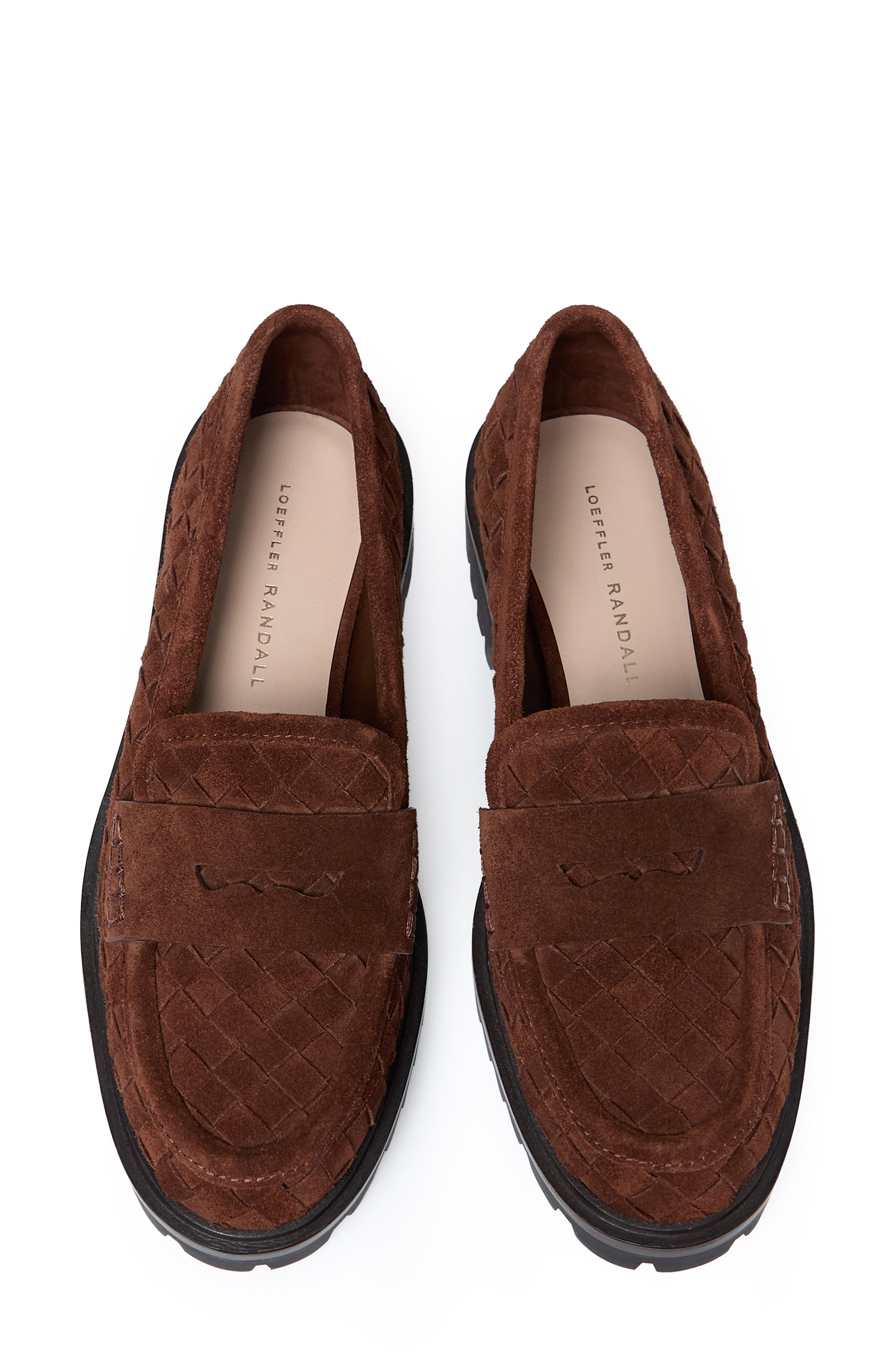 Loeffler Randall Rina Penny Loafer, Alternate, color, Espresso
