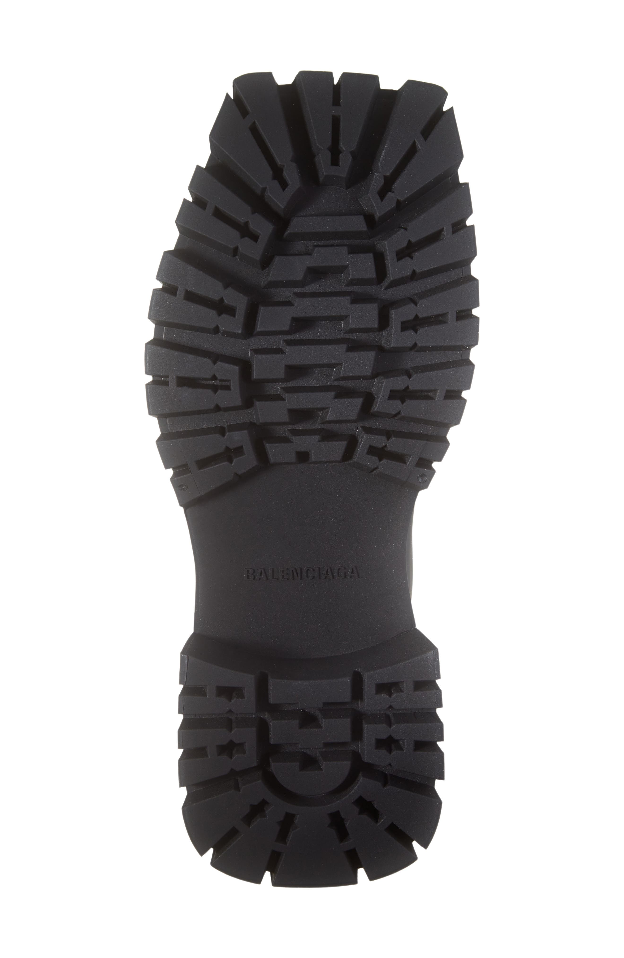 Balenciaga Trooper Rubber Boot, Alternate, color, 