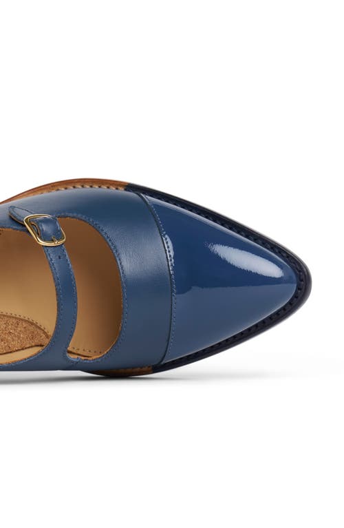Shop The Office Of Angela Scott Miss Eliza Pump In Navy