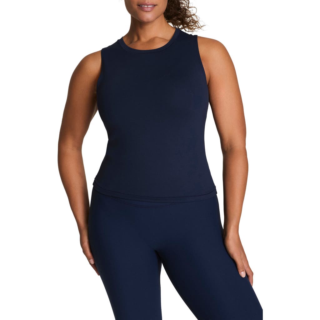 Spanx Casual Fridays Tank Top In Blue