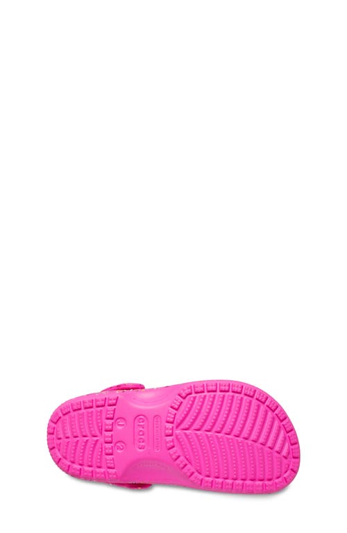 Crocs Kids' Classic Paint Splatter Clog In Multi