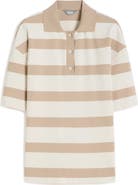 MM by Max Mara Labetaia Stripe Polo Top