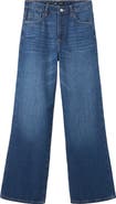 MANGO Danila High Waist Wide Leg Jeans