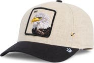 Goorin Bros. Rough Edges Bald Eagle Baseball Cap